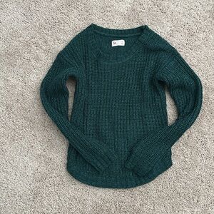 ***SOLD***So Girls Green Sweater